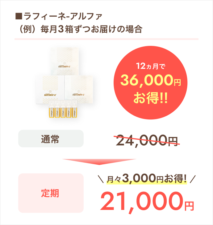 定期コースの特典
